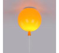 Plafonnier Globe en Forme de Ballon avec Interrupteur à Tirette, luminaire Suspendu coloré pour Chambre d'enfant, idéal pour la Maternelle ou la Chambre d'enfant
