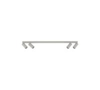 Plafonnier Gris Soie En Aluminium 90,5 Cm GU10 Spot Lampe De Plafond Réglable