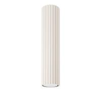 Plafonnier GU10 En Crème Ø 6,5 Cm H: 30 Cm Étroite Spot Lumière Plafond