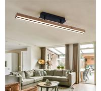 Plafonnier Holzleuchte Lampe de Salon Mémoire Nature LED L 81,5 CM