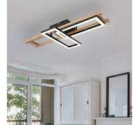 Plafonnier Holzleuchte Lampe Salle à Manger Réglable LED L 69 CM