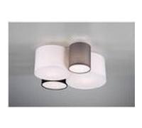 Trio Leuchten Lampe de Plafond, Blanc/Noir/Gris