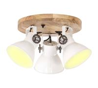 Plafonnier Industriel 25 W Argenté 42x27 cm E27 Suspendue Eclairage vidaXL