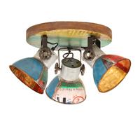 Plafonnier Industriel 25 W Argenté 42x27 cm E27 Suspendue Eclairage vidaXL