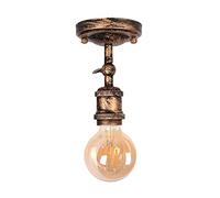 Plafonnier industriel rétro, appliques murales vintage, spots antique, plafonniers et éclairages muraux dans le salon et la chambre, douilles E27, pour ampoules LED jusqu'à 60W