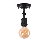 Plafonnier industriel rétro, appliques murales vintage, spots antique, plafonniers et éclairages muraux dans le salon et la chambre, douilles E27, pour ampoules LED jusqu'à 60W