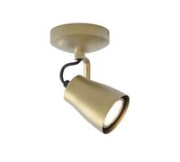 Plafonnier Juno Simple en Laiton Brossé Mat