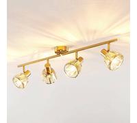 Plafonnier Kosta Lindby, dimmable, doré, Salon / Salle à manger, Métal, Moderne, Plafonnier