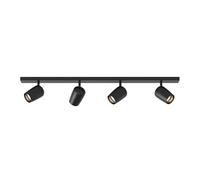 Plafonnier Koto Four Noir Mat