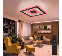 Plafonnier Lampe de Chambre à Coucher Dimmable LED Smart RGB Tdc L 39,5 CM