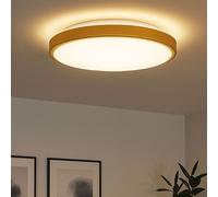 Plafonnier Lampe De Chambre En Laiton 1 Flamme Ronde LED D 43 Cm