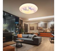 Plafonnier Lampe De Chambre LED Plafonnier Motif Nuage Lampe De Salon 35Cm