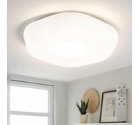 Plafonnier Lampe De Chambre Plafonnier Blanc Variateur Télécommande LED D 50cm