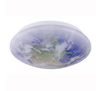 Plafonnier lampe de chambre plafonnier LED motif nuage lampe de salon 26 cm