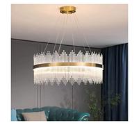 Plafonnier Lampe de Cristal Nordique Plafond Chandeliers Home Decor LED Crystal Light Ayémorrat en intérieur Livrage Salon Round Luxury Moderne
