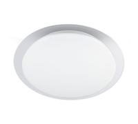 Plafonnier Lampe de plafond Chambre à coucher Lampe de salon Salle à manger, effet d'étoile CCT Timer App et commande vocale, métal blanc, 1x LED 60W 4200Lm 2700-6400K, DxH 57,2x7cm