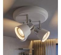 Plafonnier Place Rondell Lampe de Chambre 3-lammig Spots Réglable Blanc GU10