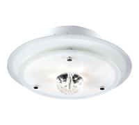 Plafonnier Lampe de plafond verre métal rond éclairage lampe lumièreDiamantis 40115
