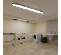 Plafonnier Lampe de Plateaux Lampe Humide Blanc Neutre Blanc LED Lumière de Cave