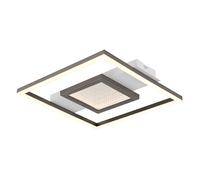 Plafonnier Lampe De Salle À Manger Blanc LED Effet 3D L 35 Cm