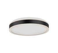 Plafonnier lampe de salon en métal noir LED dimmable D 50 cm