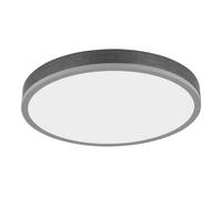Plafonnier lampe de salon lampe de plafond bois CCT veilleuse télécommande LED