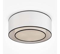 Plafonnier lampe de salon lampe de salle à manger plafonnier noir et blanc D 52 cm