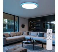Plafonnier Lampe de Salon Plafonnier Ciel Étoilé RGB LED Télécommande