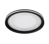 Plafonnier lampe de salon plafonnier LED effet sable cristal D 30 cm