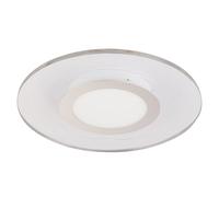 Plafonnier lampe de salon plafonnier LED satiné lampe de chambre, lignes décoratives, 18W 1000lm 3000K, DxH 35x4.5 cm