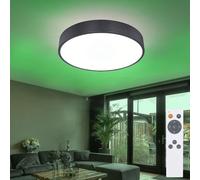 Plafonnier Lampe de Salon Tdc Changement de Couleur Backlight LED D 73cm