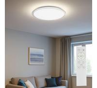 Plafonnier Lampe de Salon Variateur Télécommande Sterneneffekt LED