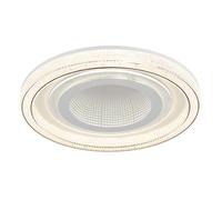 Plafonnier lampe de table à manger télécommande CCT effet 3D LED D 48 cm