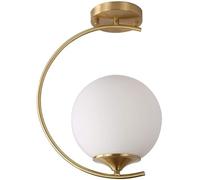 Plafonnier Lampe d'éclairage Luminaires en verre blanc Pendentif mignon à la mode Utilitaire indirect Art Décoration Rustique Tropical & Plage Salle à manger Salon,lumières suspendues