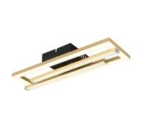 Plafonnier lampe design lampe de salon LED cristaux mobiles or noir