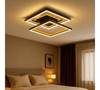 Plafonnier Lampe Design Salon LED Tdc Minuteur Télécommande Intensité Variable
