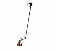 Plafonnier Lampe Gras N302 Noir et Cuivre Brut