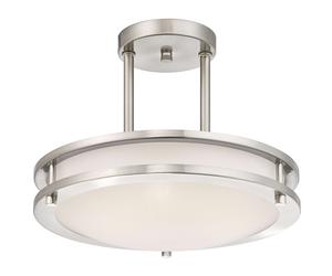 Plafonnier Lampe LED Variable Lauderdale Nickel 30 cm Westinghouse