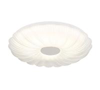 Plafonnier lampe lumière du jour lampe de salon LED CCT opale nickel mat rond