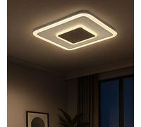 Plafonnier Lampe Lumière Du Jour LED Dimmable Effet Étoilé Télécommande