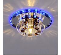 Plafonnier Lampe Pendentif Cristal Moderne Luminaire Eclairage Décor Couloir Maison Restaurant 3W