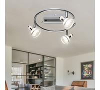 Plafonnier Lampe Spot Mobile LED Luminaire de Cuisine 3 à Flammes D 30 CM