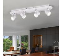 Plafonnier Lampe Spot Réglable 4 Flammes GU10