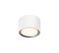 Plafonnier Landon Smart Court - Variation De Température De 2700-6500k Led Intégrée Métal Blanc Ip44 Salle De Bain - Nordlux, Intérieur