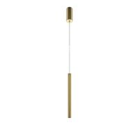 Plafonnier LED Ø 3 Cm Étriqué en Or 4000K Moderne Salle À Manger Cuisine