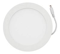 Plafonnier LED - 12 W - Blanc chaud (~ 3000 K) - Plafonnier rond plat - Blanc chaud 12 Watt Blanc neutre