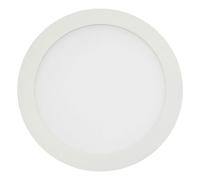 Plafonnier LED - 12 W - Blanc chaud (~ 3000 K) - Plafonnier rond plat - Blanc chaud 15 Watt Blanc chaud