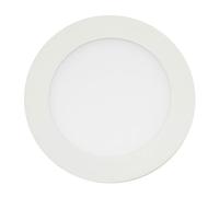 Plafonnier LED - 12 W - Blanc chaud (~ 3000 K) - Plafonnier rond plat - Blanc chaud 9 Watt Blanc chaud