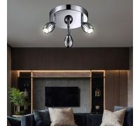 Spot LED De Plafond 15 W Éclairage Mobile Salle À Manger Chrome Lampe