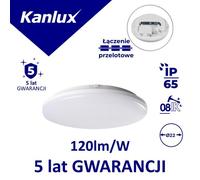 Plafonnier LED 15W-NW-O rond Ø 22 2300lm STIVI LED 35006